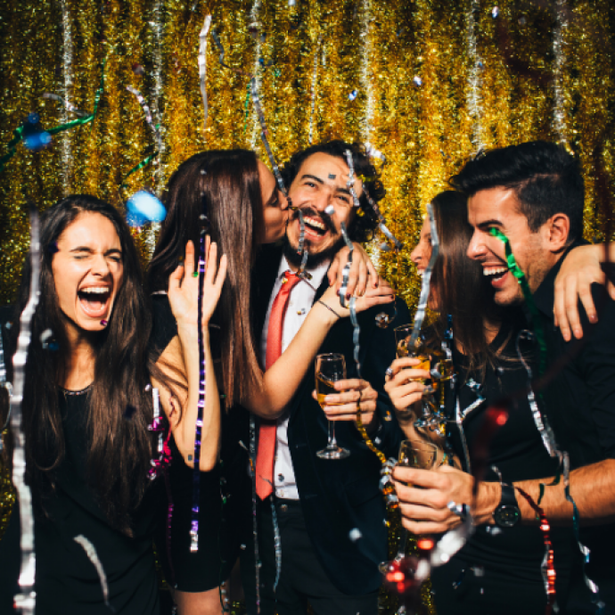 New Year's Eve Gala Party Night